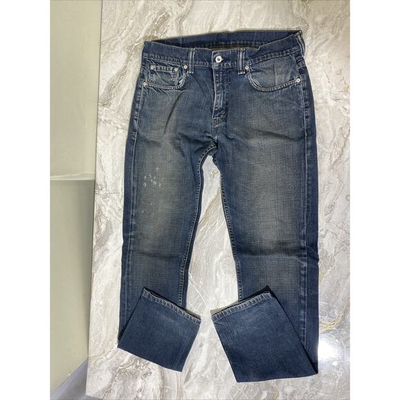 Levi’s 511‎ Jeans Mens 33 X 34 Skinny Stone Wash - Picture 1 of 7